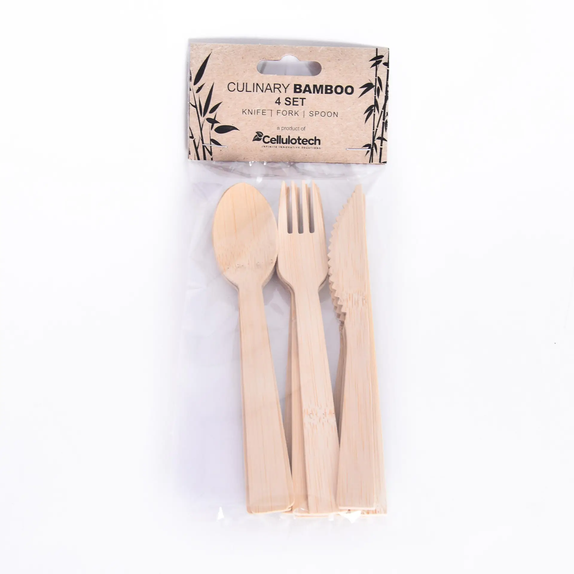 Eco Smart Bamboo Cutlery Set